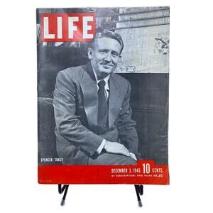 LIFE Magazine December 3 1945 Spencer Tracy Cover Vintage